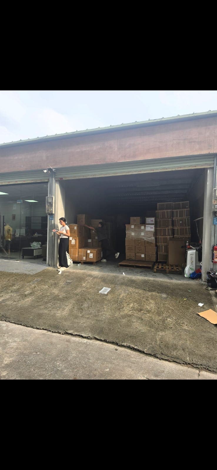 our offices and warehouse
